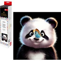Алмазная мозаика  Феникс+ Радостная панда 70808