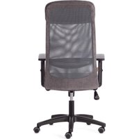 Офисное кресло TetChair Profit Plt флок/ткань (серый) в Солигорске