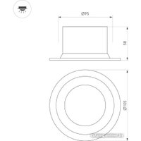 Точечный светильник Arlight Drop 40340