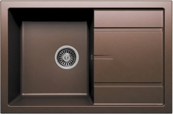 Кухонная мойка Tolero R-112 (коричневый)