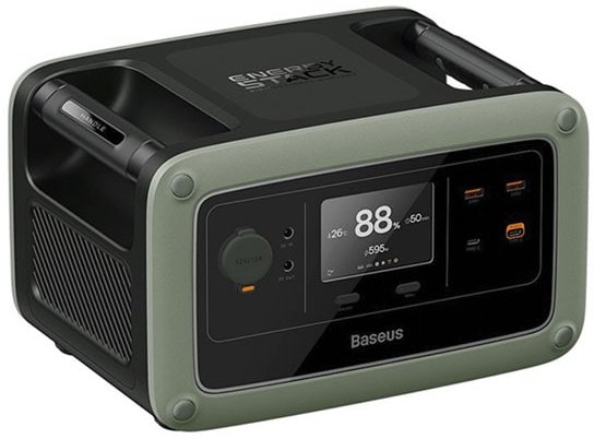 

Портативная зарядная станция Baseus Outdoor energy stack digital portable energy station 600W CGNL000001