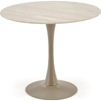 Кухонный стол Halmar Tolio 90/76 (травертин/кашемир)