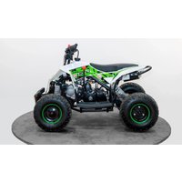 Квадроцикл Motax Gekkon 90 (черный/белый/зеленый)
