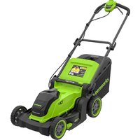 Газонокосилка Greenworks GD40LM411K5 2521007UG (с 1-им АКБ)