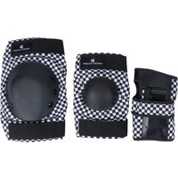 Комплект защиты Tech Team Safe fit adult 4.0 NN013996 (L, черный/белый)