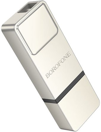 USB Flash Borofone BUD6 32GB (серебристый)
