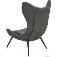 Интерьерное кресло Halmar Atlantis (антрацит/черный)