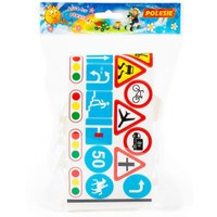 Развивающая игрушка Полесье Дорожные знаки №2 (20 элементов) 64202