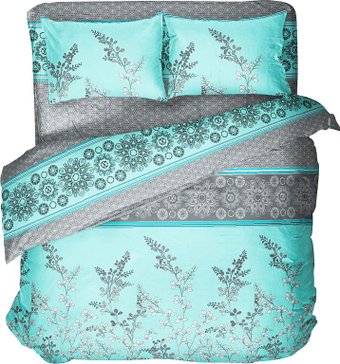 Блакiт Бязь 2сп 70х70 Соло 41251 476205 (2-спальный)