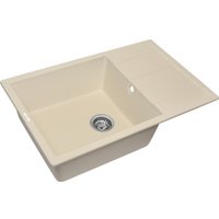 Кухонная мойка ZorG Apollo 78 (слоновая кость)