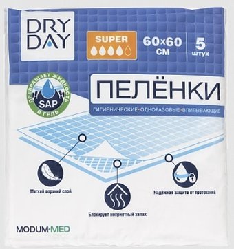 Modum Dry Day Super 60x60 (5 шт)
