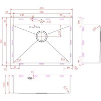 Кухонная мойка ZorG ZRN 5065 Premium PVD Gunblack