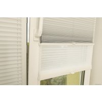 Плиссе Delfa Basic Blo СПШ-37102/3504 Basic Transparent (81x160, белый)