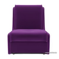 Кресло-кровать Мебель-АРС Аккорд №2 (микровельвет, фиолетовый)
