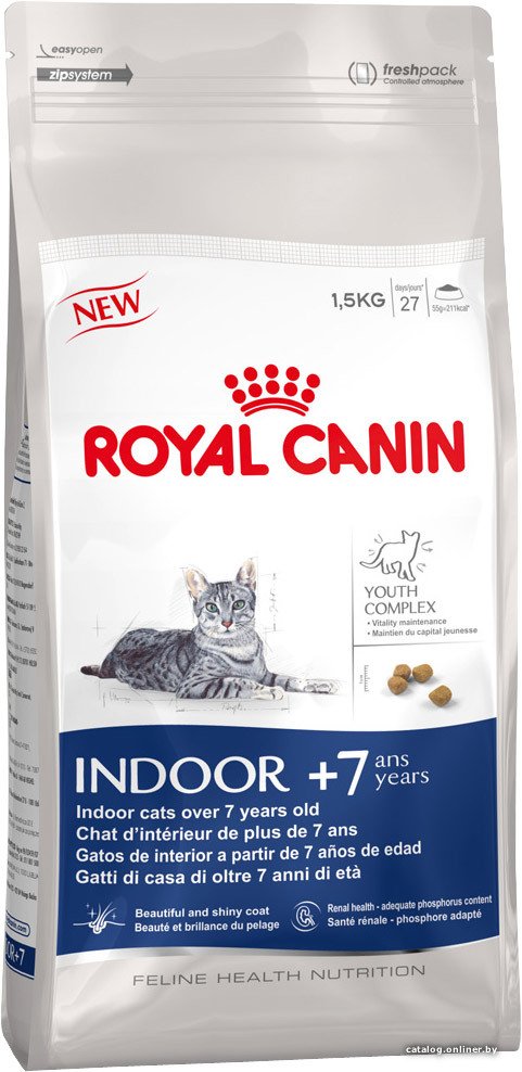 Сухой корм для кошек Royal Canin Indoor 7+ 400 г
