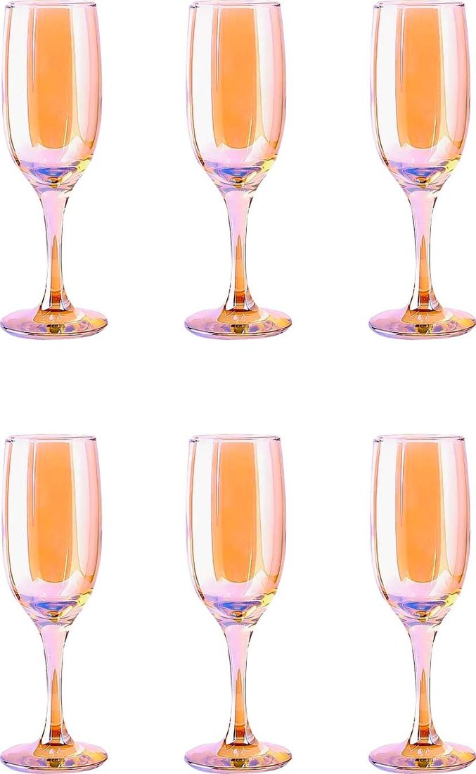 

Набор бокалов для шампанского Mayer&Boch Золотистый мёд ME419-05