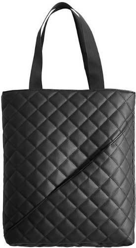 Женская сумка elCrucce M 35x40x10 (экокожа, черный)