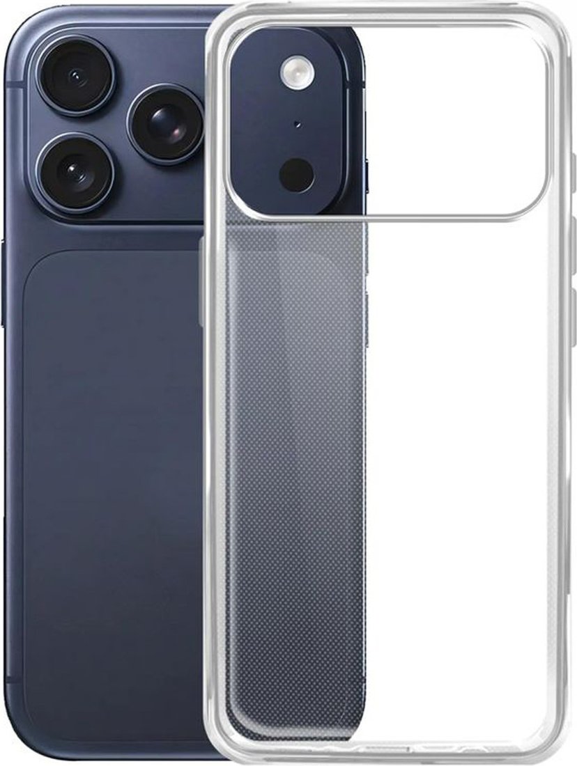 Чехол для телефона BoraSCO Silicone Case для Apple iPhone 17 Pro Max 75703 (прозрачный)