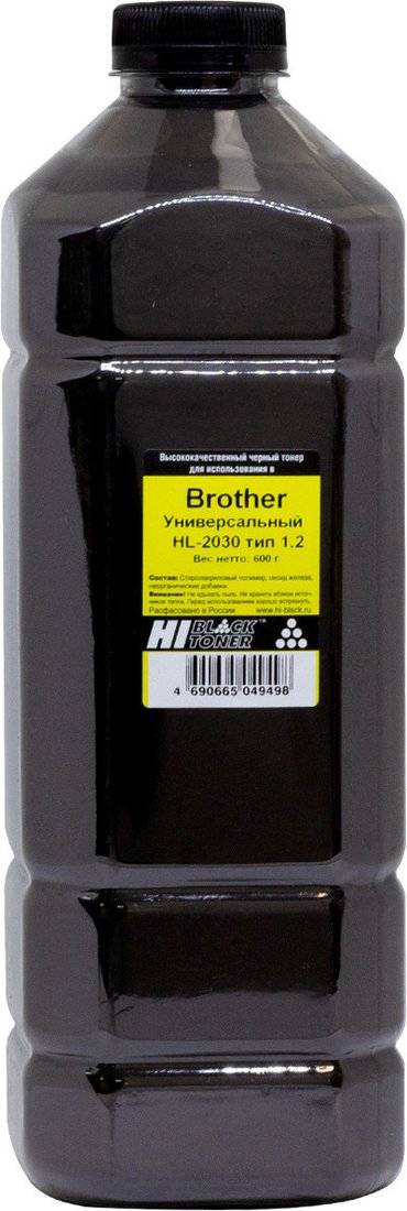 

Тонер Hi-Black Универсальный для Brother HL-2030 Тип 1.2 600 г