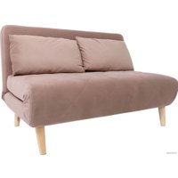 Диван DiArt Элли 100 (велюр, бежевый Велютто люкс 22 /бук)