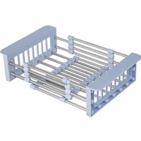 Кухонная мойка Saniteco 6550-L (с сифоном, дозатором и коландером)