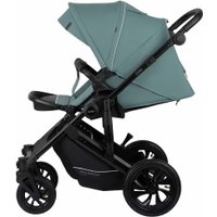 Универсальная коляска Indigo Coin (3 в 1, зеленый)