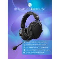 Наушники IO by Red Square Graphite 2 Wireless (черный)