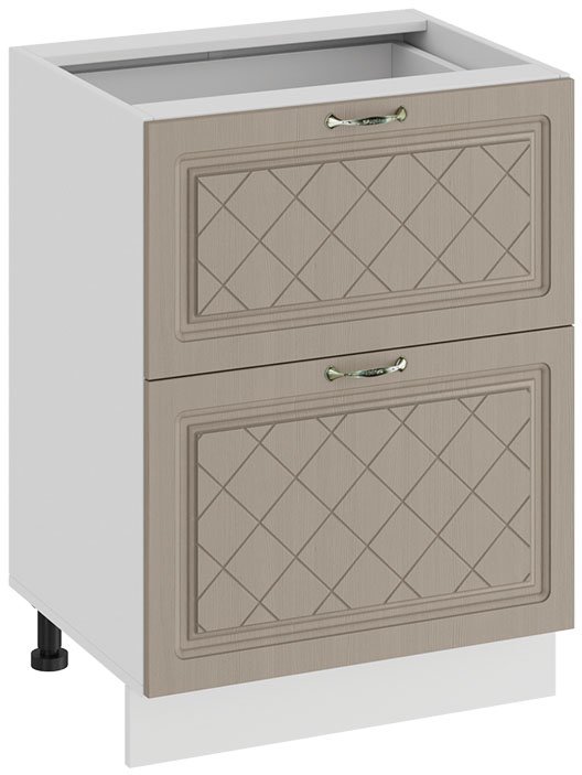 

Шкаф напольный Трия Бьянка 1Н6Я2 (белый/дуб кофе)