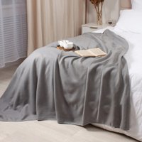 Плед Casa Conforte London Basic 150x200 6155334 (серый)