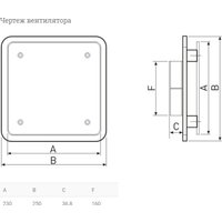 Вентиляционная решетка Soler&Palau BDOP-160