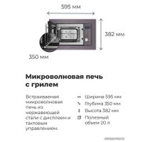 Микроволновая печь MAUNFELD XBMO202SB