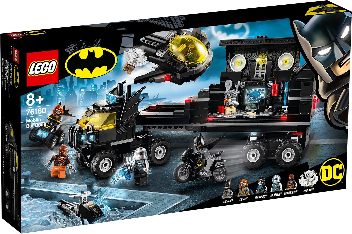 

Конструктор LEGO DC Super Heroes 76160 Мобильная база Бэтмена