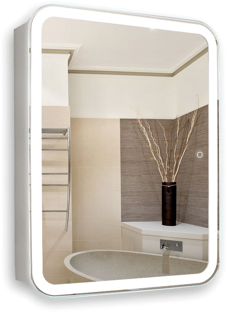 

Silver Mirrors Шкаф с зеркалом Фиджи flip 50x75 LED-00002471