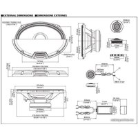 Компонентная АС Alpine R2-S69C в Бресте