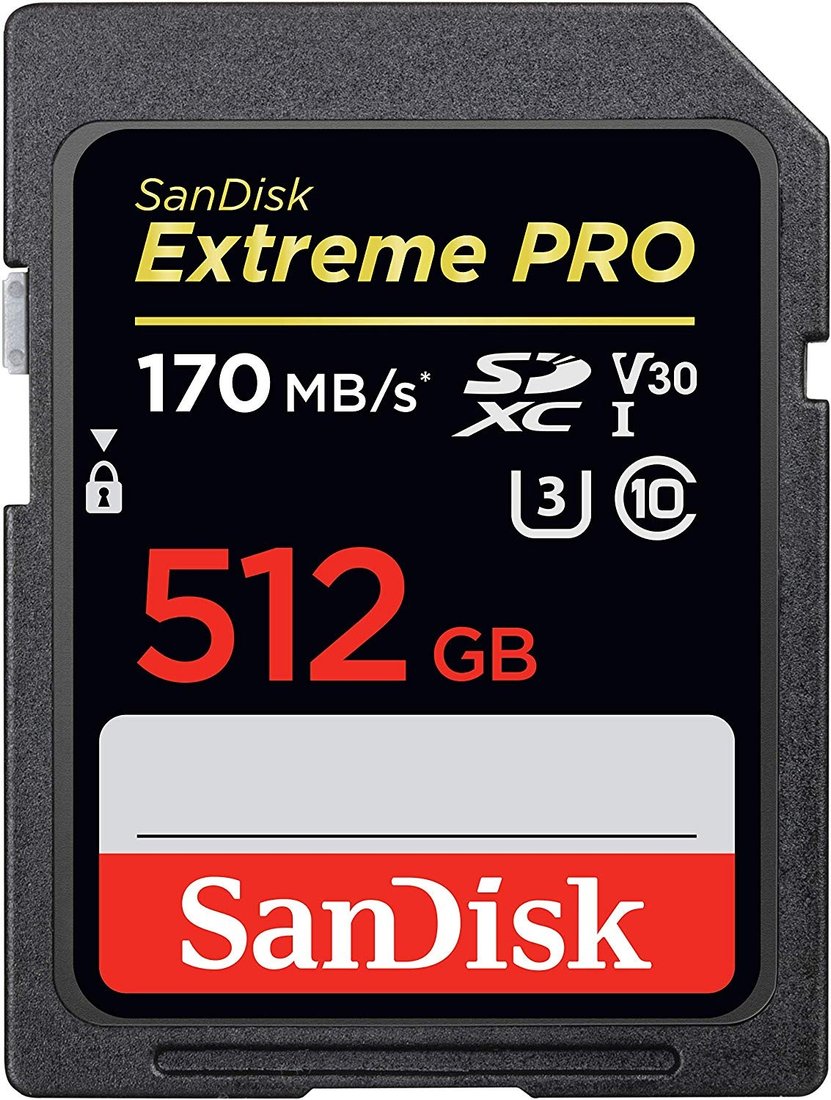 

Карта памяти SanDisk Extreme PRO SDXC SDSDXXY-512G-GN4IN 512GB