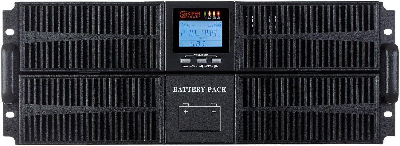 

Источник бесперебойного питания Kiper Power Online ONE 10K RM Gen2 Bat16 (10000VA/10000W)
