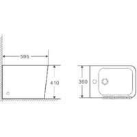 Биде WeltWasser Gelbach 003 MT-WT (белый матовый)