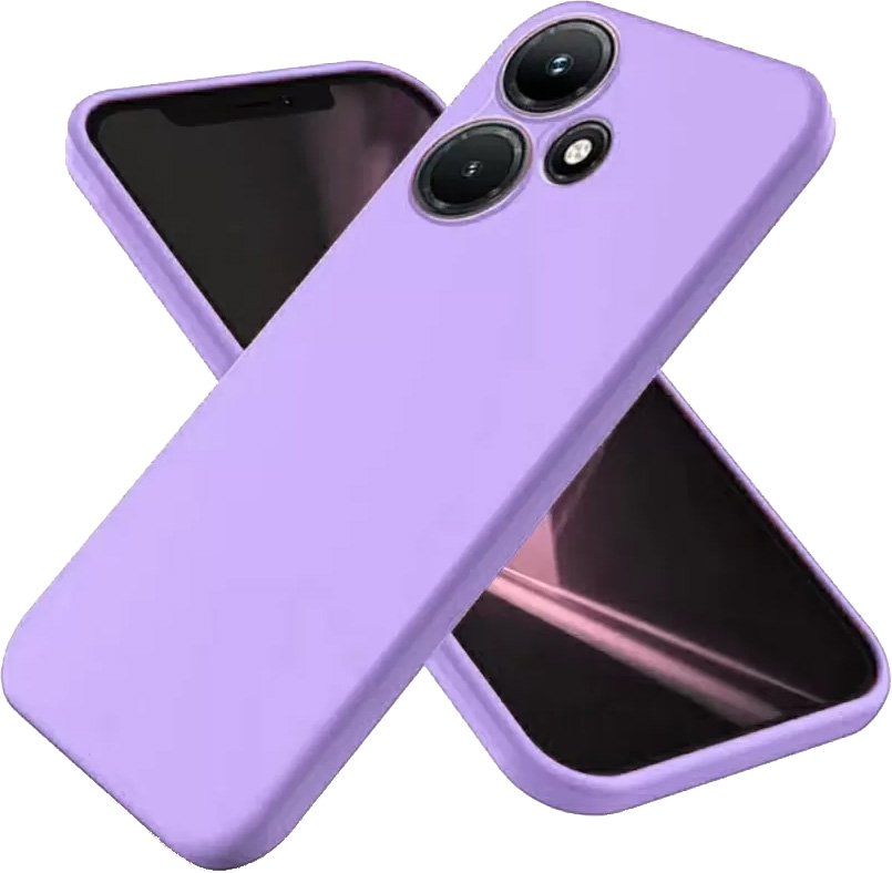 

Чехол для телефона KST Silicone Cover для Infinix Hot 30 Play (фиалковый с закрытым низом)
