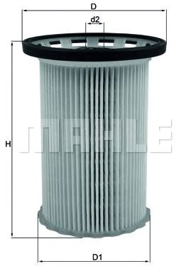

Топливный фильтр Mahle Knecht KX341