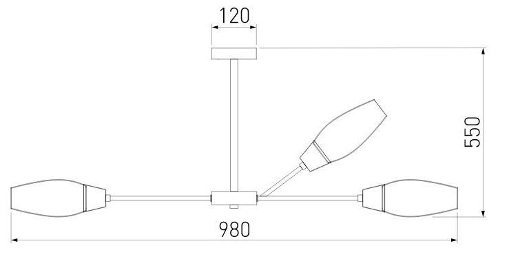 

Подвесная люстра Евросвет 60140/12 (сатин-никель)