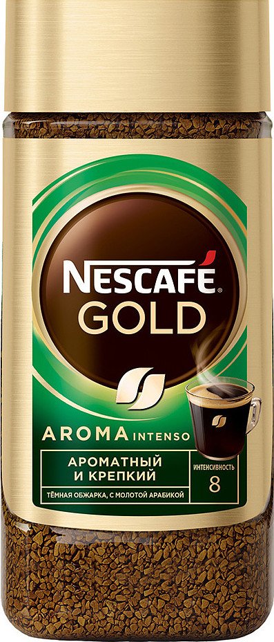 Кофе Nescafe Gold Aroma Intenso растворимый 170 г