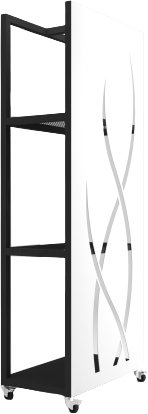 Дровница Krasawick Polymia DR1001 (белый)