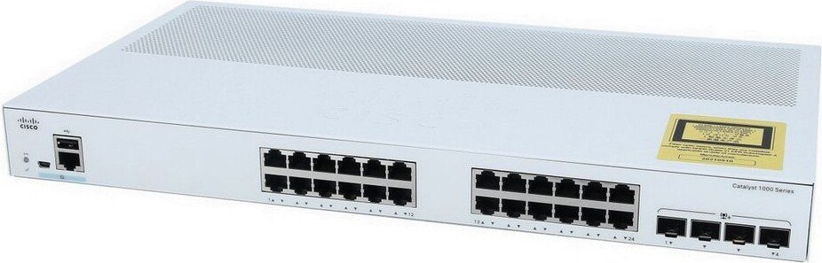Управляемый коммутатор 2-го уровня Cisco C1000FE-24P-4G-L