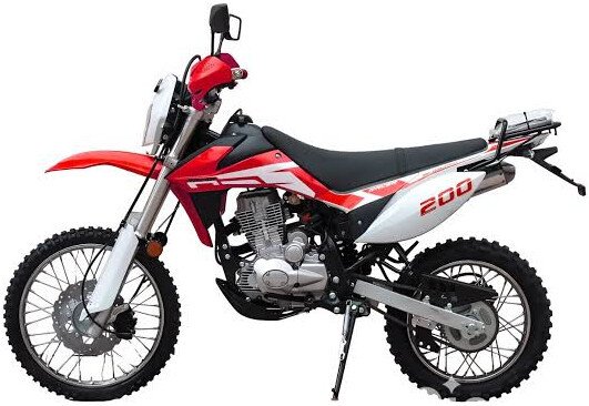 Мотоцикл Racer Enduro RC200GY-C2 (красный)