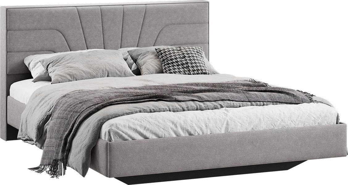 Кровать Трия Пандора 160x200 Тип 1 (микрошенилл Relax Mocco)