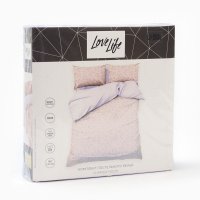 Евро комплект постельного белья Love Life Summer Mood Евро 10416693