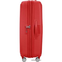 Чемодан-спиннер American Tourister SoundBox Coral Red 77 см