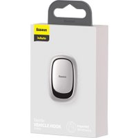 Крючок-держатель Baseus Beetle Vehicle Hook Silver ACGGJK-0S