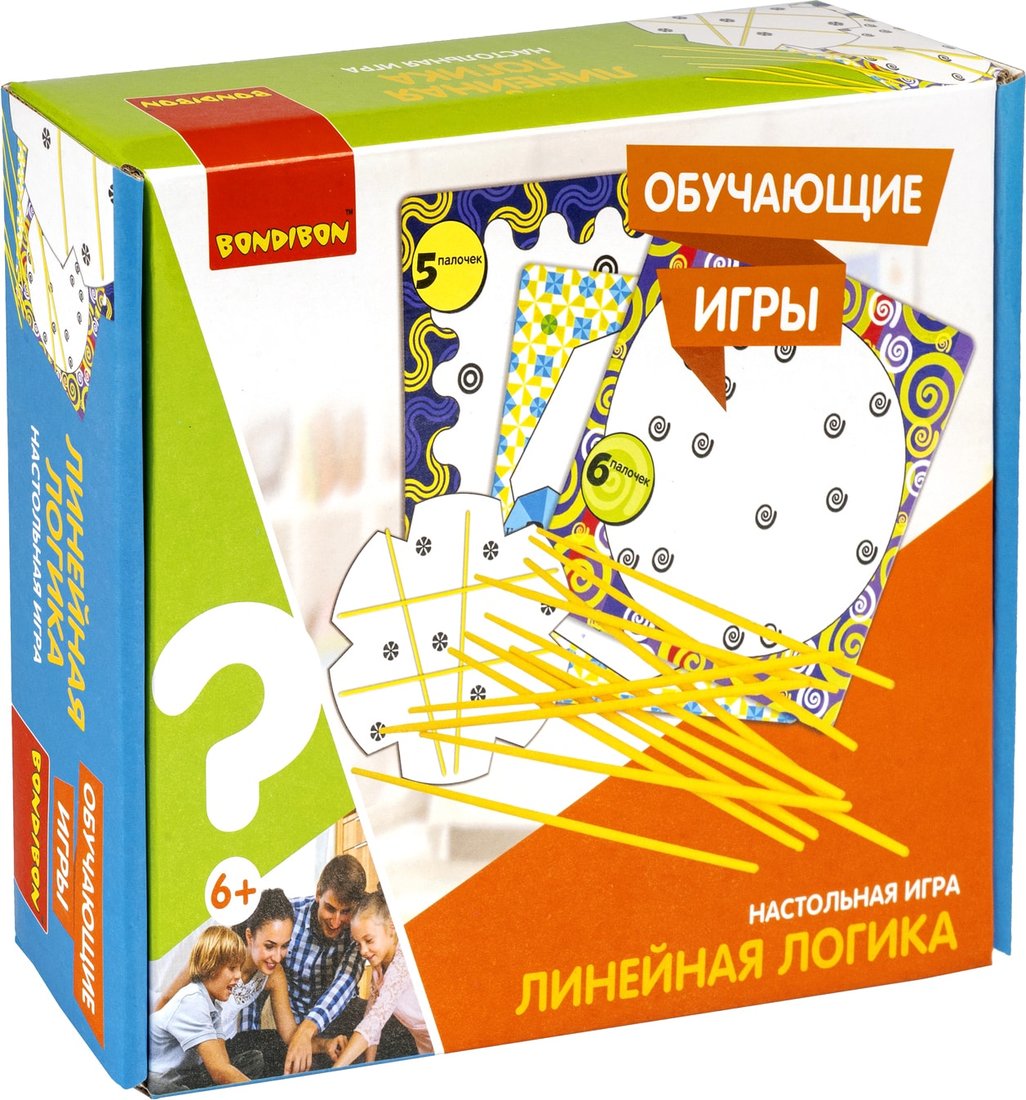 

Развивающая игра Bondibon Линейная логика ВВ5053