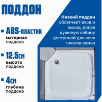 Душевая кабина Saniteco SN-280B 80x80